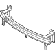 Hyundai 64900-S8110 BEAM COMPLETE-FR BUMPER