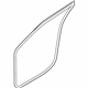 Hyundai 82120-1E000-OR Weatherstrip-Front Door Body Side RH