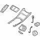 Hyundai 84650-D2130-NNB Cover Assembly-Console Upper