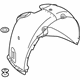 Hyundai 86812-D2000 Front Wheel Guard Assembly,Right