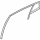 Hyundai 83541-G2000 Run Assembly-Rear Door Window Glass RH