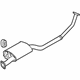 Hyundai 28650-1U100 Center Exhaust Pipe