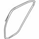 Hyundai 83130-3S000 Weatherstrip Assembly-Rear Door Side LH