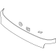 Hyundai 87380-S8CA0 MOULDING SUB ASSY-BACK PANEL