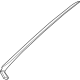 Hyundai 86131-L1000 GARNISH-Assembly Delta Window LWR