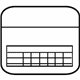 Hyundai 32450-3C070 Label-Emission Control