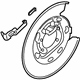 Hyundai 58251-D3000 Plate Assembly-Rear Brake Back,LH