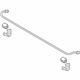 Hyundai 55510-G4AB0 Bar Assembly-Rear Stabilizer
