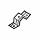 Hyundai 98150-G3000 Wiper Bracket-Cowl,Front