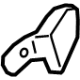 Hyundai 88041-S1000-NNB Shield Cover-FR Seat INR,RH