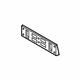 Hyundai 86519-K4010 Front Bumper License Plate Moulding