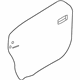 Hyundai 83392-4D000 Seal-Rear Door Trim RH
