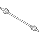 Hyundai 49601-R5000 Shaft Assembly-Drive RR,RH