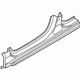 Hyundai 71312-J0D00 Panel-Side Sill Outrer,LH