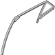 Hyundai 83531-K2000 Run-RR Dr Window Glass,LH