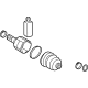 Hyundai 495R3-BY000 Joint Kit-Diff Side,RH