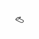 Hyundai 89397-K2000-NNB WEBBING Guide-RR Seat Back LH