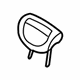 Hyundai 89700-4D161-CS2 Headrest Assembly-Rear Side