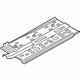 Hyundai 65120-F2200 Panel Assembly-Center Floor Side,R