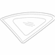 Hyundai 87810-3J020 Glass & MOULDING Assembly-Quarter