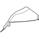Hyundai 92411-AB000 FLANGE Cover-Rear Comb Outside