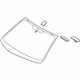 Hyundai 86110-3X300 Windshield Glass Assembly
