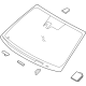 Hyundai 86111-L5040 Glass-Windshield