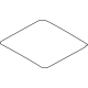Hyundai 81640-S8100 Rear Panorama Roof Glass Assembly