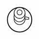 Hyundai 98713-1M500 GROMMET-Rear WIPER