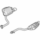 Hyundai 28701-3M020 Tail With Muffler Pipe, Left