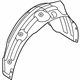 Hyundai 86822-D3500 Rear Wheel Guard Assembly,Right