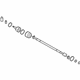 Hyundai 49525-H9200 Joint & Shaft Kit-Front Axle W