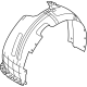 Hyundai 86812-GI000 GUARD ASSY-FRONT WHEEL,RH