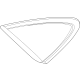 Hyundai 87810-L0000 Glass & MOULDING Assembly-Quarter