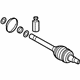 Hyundai 495R1-K9250 Joint & Shaft Kit-Wheel Side,R