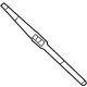 Hyundai 98850-A4000 Blade Assembly-WIPER,RR