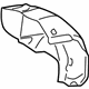 Hyundai 86821-3L000 Rear Wheel Guard Assembly,Left