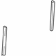 Hyundai 82532-26000 Run-Front Door Window Glass Front Lower