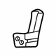 Hyundai 82560-38000 Channel Assembly-Front Door Rear,R