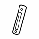 Hyundai 84716-3K500 Bracket-Crash Pad Center Mounting