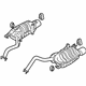 Hyundai 28701-0W150 Left Muffler Assembly