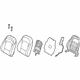 Hyundai 88400-G3060-PXD Back Assembly-Front Seat,RH