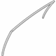 Hyundai 82540-C2000 Run Assembly-Front Door Window Glass RH