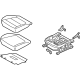 Hyundai 88200-K4510-SVA Cushion Assembly-FR Seat,RH