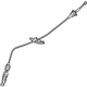Hyundai 46790-H9300 Automatic Transmission Lever Cable Assembly