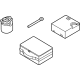 Hyundai 09130-L1050 SET-TIRE MOBILITY KIT & TOOL
