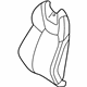 Hyundai 88460-2M020-MAB Front Passenger Side Seat Back Covering