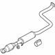 Hyundai 28600-F2500 Center Muffler Complete