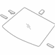 Hyundai 86110-3V270 Windshield Glass Assembly