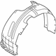 Hyundai 86811-F2800 Front Wheel Guard Assembly,Left